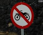 Запрещенные Мотоциклы сигнал